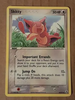 Pokemon Skitty 64/92 Ex Legend Maker NM-Mt See Pictures - Image 1