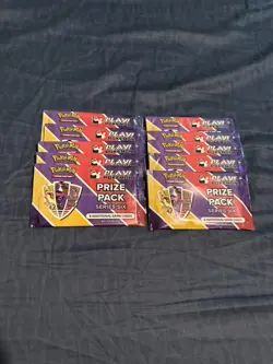 Pokemon Play! Prize Pack Series 6 - Lot Of 10 Packs - Image 1