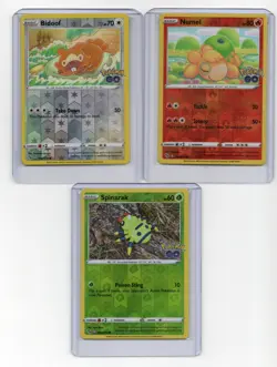 Pokemon GO Peelable Ditto Set - Bidoof/Spinarak/Numel 2022 006/013/059 - Image 1