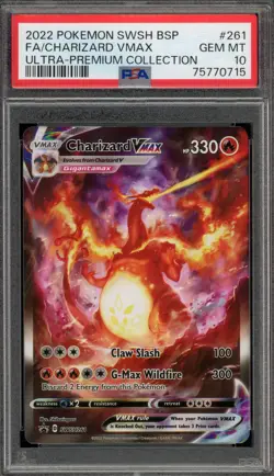 Pokemon Charizard VMAX Ultra-Premium Coll. Full Alt Art Promo SWSH261 PSA 10 - Image 1