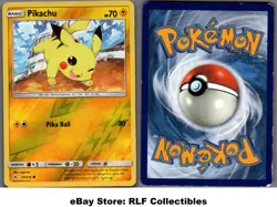 2019 Pokemon, S&M Unbroken Bonds, #54/214 Pikachu, Reverse Holo Common - Image 1
