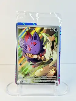 Pokemon N’s Zorua 189 Holo Promo Journey Together ETB Exclusive Scarlet Violet - Image 1