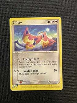 Skitty 79/100 EX Sandstorm Pokemon TCG Vintage MP - Image 1