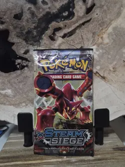Pokemon XY Steam Siege Booster Pack Factory Sealed - Image 1