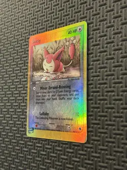 Pokemon TCG Skitty 44/109 EX Ruby & Sapphire Reverse Holo E-Reader MP/HP - Image 3