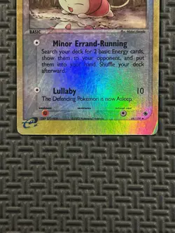 Pokemon TCG Skitty 44/109 EX Ruby & Sapphire Reverse Holo E-Reader MP/HP - Image 5