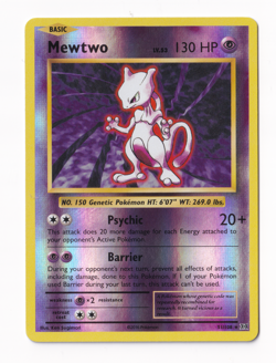 Mewtwo #51 Pokemon TCG Evolutions Reverse Holo NEAR-MINT condition - Image 2