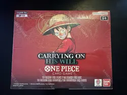 One Piece OP-13 Carrying On His Will Booster Box ENGLISH New! Factory Sealed! - Image 1