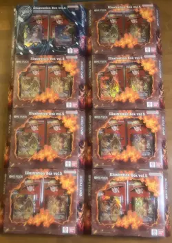 LOT OF 8 - One Piece Illustration 7 Box Vol 5 & 1 Vol 6 - IB05 + IB06 - Image 1