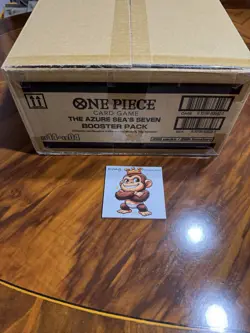 One Piece OP14 Case Sealed Eng - The Azure Sea’s Seven Booster Box Case ( 12x ) - Image 1