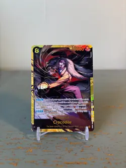 Crocodile (SEC) OP14-120 The Azure Sea's Seven One Piece TCG English - Image 3