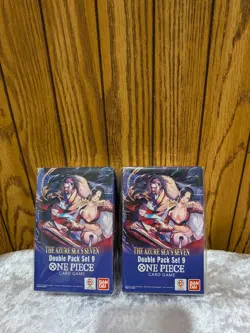 (2) One Piece in English The Azure Sea's Seven Double Pack Box Set 9 NEW Sealed - Image 1