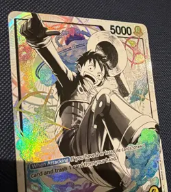 ONE PIECE TCG STARTER ST29-001 MONKEY D LUFFY LEADER ALT ART - ENGLISH - Image 3