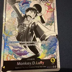 ONE PIECE TCG STARTER ST29-001 MONKEY D LUFFY LEADER ALT ART - ENGLISH - Image 4