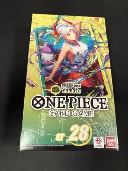 ST28 Yamato English New Sealed One Piece TCG Green Yellow Starter Deck - Image 1