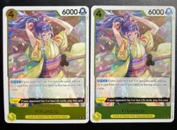 One Piece TCG Wings Of The Captain Kikunojo OP06-104 R ENGLISH - Image 1