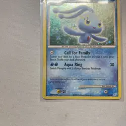 Manaphy 4/12 LP -Vintage Rare Holo Pokemon Card- Trainer Kit Pokemon TCG LP - Image 5