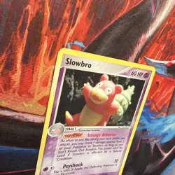 Pokemon TCG Slowbro 14/112 FireRed & LeafGreen Holo Rare Card - Image 4