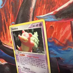 Pokemon TCG Slowbro 14/112 FireRed & LeafGreen Holo Rare Card - Image 5