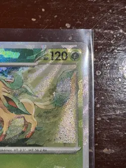Pokemon Leafeon 5/131 Reverse Holo Pokeball - Prismatic Evolutions ERROR CARD - Image 4