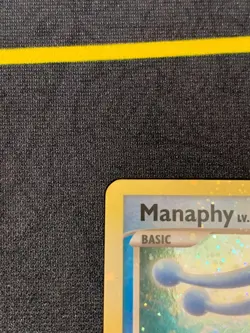 C258 POKEMON TCG MANAPHY 4 HOLO TRAINER KIT NM-MINT CARD - Image 3