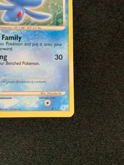 C258 POKEMON TCG MANAPHY 4 HOLO TRAINER KIT NM-MINT CARD - Image 5