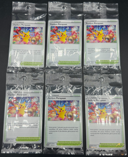 10 Pokemon Pikachu Fanfare Perayaan Indonesian Promo Card 374/S-P Sealed Lot - Image 2