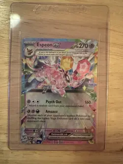 Espeon ex 034/131 Sv: Prismatic Evolutions Holo NM Pokemon Card TCG - Image 1