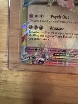 Espeon ex 034/131 Sv: Prismatic Evolutions Holo NM Pokemon Card TCG - Image 5