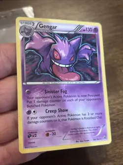 Gengar - 60/162 - XY BREAKthrough Holo Rare Pokemon Card TCG Foil - Image 2