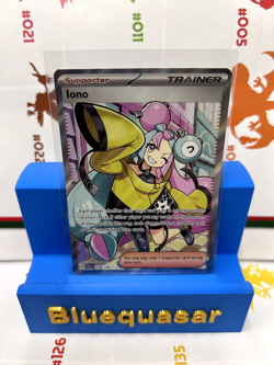 Iono Scarlet & Violet Paldea Evolved Holo Ultra Rare Card 254/193 Pokemon TCG - Image 1