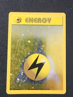 Lightning Energy WotC 2002 League Promo League & Championship Cards Holo Pokemon - Image 1