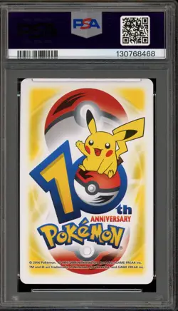 Pokemon 10th Ann. Playing Cards Aerodactyl Yellow Jack of Diamonds PSA 10 - Image 2