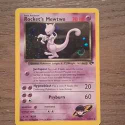 Pokemon Rocket's Mewtwo 14/132 Best of Holo Promo TCG Card - Image 1