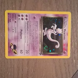 Pokemon Rocket's Mewtwo 14/132 Best of Holo Promo TCG Card - Image 2