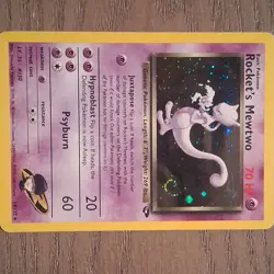 Pokemon Rocket's Mewtwo 14/132 Best of Holo Promo TCG Card - Image 3