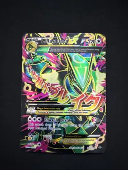 M Rayquaza EX (105 Full Art) 105/108 XY - Roaring Skies Ultra Rare Pokemon Card - Image 1
