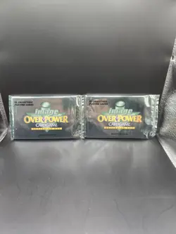 Marvel Image OverPower Card Game Expansion Set Lot Of 2 Booster Packs 30 Card - Image 1