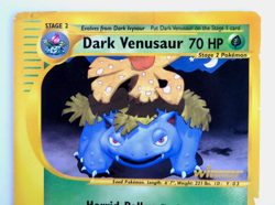 Pokemon Dark Venusaur Oversized Jumbo Card, Best of Game Winner, Damaged - Image 2