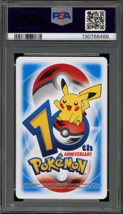 Pokemon 10th Ann. Playing Cards Grovyle Blue Jack of Hearts PSA 10 - Image 2