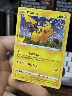 Pikachu SWSH039 Black Star Promo 2020 Holo Rare Pokemon Card TCG - Image 4