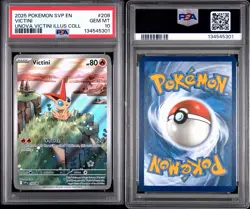 PSA GEM MINT 10 Victini 208 Sv: Scarlet & Violet Promo Cards Holo - Image 3