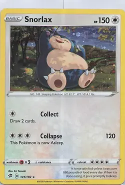 Snorlax - (Cosmos Holo) Promo Miscellaneous Cards & Products 141/192 NM Holo - Image 1