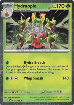 Hydrapple (Cosmos Holo) Rare Miscellaneous Cards & Products 018/182 NM Holo - Image 1