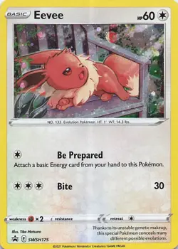 Eevee - Promo SWSH: Sword & Shield Promo Cards SWSH175 LP Holo - Image 1