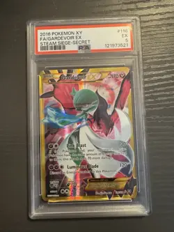 2016 Pokemon XY Gardevoir EX #116 Steam Siege Secret PSA 5 Card - Image 1