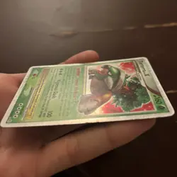 Torterra LV.X 122/130 Ultra Rare Diamond and Pearl Pokemon TCG Card 2007 LP - Image 2