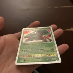 Torterra LV.X 122/130 Ultra Rare Diamond and Pearl Pokemon TCG Card 2007 LP - Image 3
