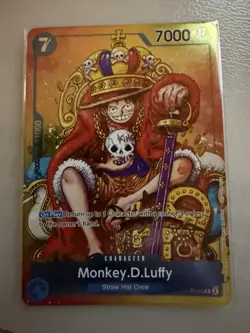Monkey.D.Luffy P/043 Convention Exclusive Foil Promo Card English Sealed Pack - Image 1