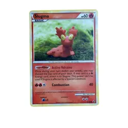 Pokemon Slugma Basic Trading Card Game HP 60 Combustion 40 67/90 - Image 1